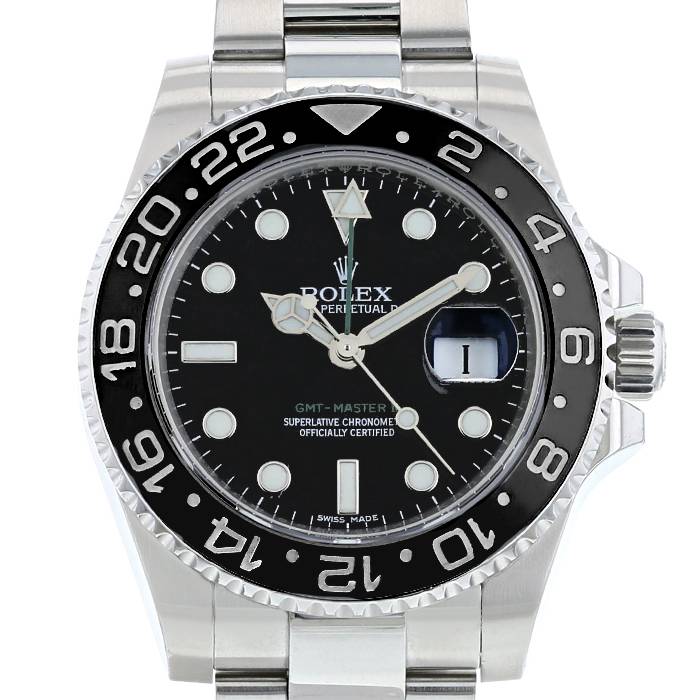 Rolex GMT-Master II watch in stainless steel Ref:  116710 Circa  2016 - 00pp