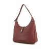 Hermès Trim bag worn on the shoulder or carried in the hand in red H togo leather - 00pp thumbnail
