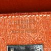 Bolso de mano Hermès  Haut à Courroies en cuero de Pecarí color coñac - Detail D3 thumbnail
