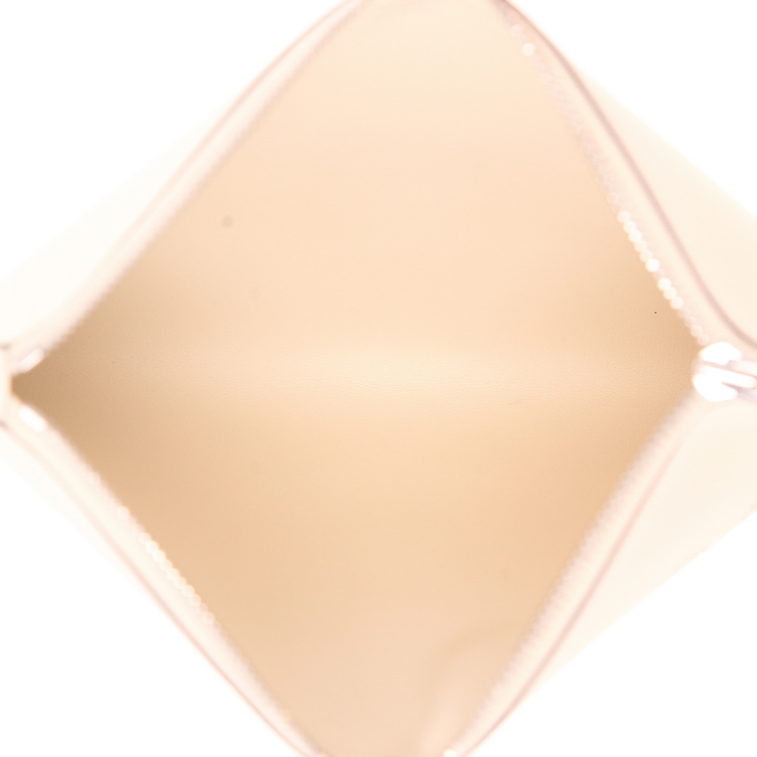 Pochette Hermès In&Out en cuir Swift blanc nata - Detail D3