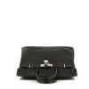 Hermes Haut à Courroies handbag in black epsom leather - 360 Front thumbnail