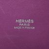 Hermès Bolide 31 cm handbag in purple Anemone Swift leather - Detail D5 thumbnail
