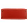 Bolso de mano Hermès  Kelly 28 cm en cuero box rojo ladrillo - Detail D1 thumbnail