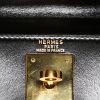 Hermès Kelly 28 cm handbag in black box leather - Detail D4 thumbnail