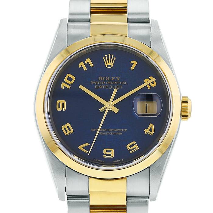 Rolex Datejust watch in gold and stainless steel Ref:  16203 Circa  2000 - 00pp