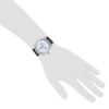 Hermes Arceau Chrono watch in stainless steel Ref:  AR4.910 Circa  2000 - Detail D1 thumbnail