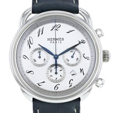 Reloj Hermes Arceau Chrono de acero Ref :  AR4.910 Circa  2000