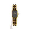 Reloj Chanel Première  talla L de oro chapado  Circa  1990 - 360 thumbnail