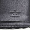 Billetera Louis Vuitton en cuero a cuadros y negro - Detail D3 thumbnail