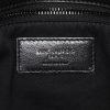 Saint Laurent Loulou Puffer shoulder bag in black leather - Detail D4 thumbnail