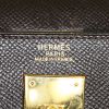 Bolso de mano Hermes Kelly 32 cm en cuero Courchevel marrón - Detail D4 thumbnail