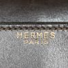 Bolso de mano Hermes Monaco en cuero box marrón - Detail D2 thumbnail