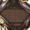 Dior Lady Dior handbag in brown leather cannage - Detail D3 thumbnail