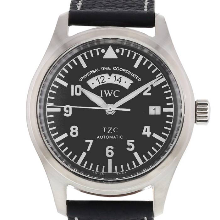 IWC Pilot's Watches UTC watch in stainless steel Ref:  325101 Circa  2000 - 00pp