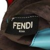 Fendi Baguette Double Sided shoulder bag in turquoise and green leather - Detail D4 thumbnail