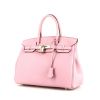 Bolso de mano Hermes Birkin 30 cm en cuero taurillon clémence malva Sylvestre - 00pp thumbnail