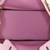 Borsa Hermes Birkin 30 cm in pelle taurillon clemence malva Sylvestre - Detail D2 thumbnail