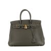 Hermès  Birkin 35 cm handbag  in grey Graphite togo leather - 360 thumbnail