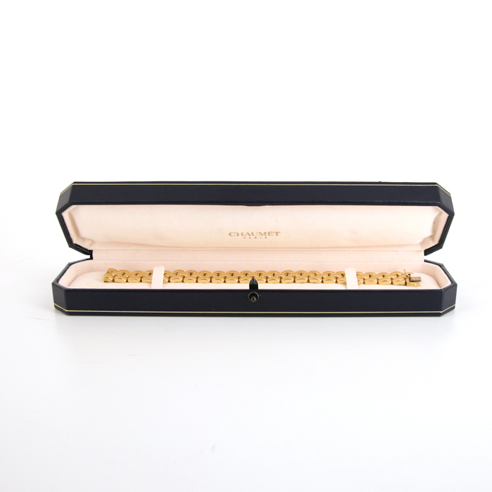 Bracelet souple Chaumet Khesis en or jaune