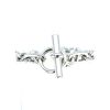 Bracelet Hermes Chaine d'Ancre moyen modèle en argent - 360 thumbnail