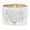 Hermès Collier de chien cuff bracelet in silver - 00pp thumbnail