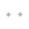 Chaumet Lien small earrings in white gold and diamonds - 00pp thumbnail