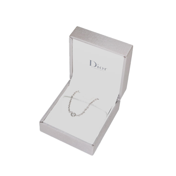 Collier Dior Mimioui en or blanc et diamant - Detail D2