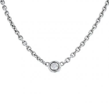 Collar Dior Mimioui en oro blanco y diamante