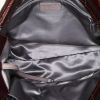 Shopping bag Chanel in pelle verniciata marrone - Detail D2 thumbnail