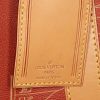 Porta abiti Louis Vuitton America's Cup in tela cerata rossa e pelle naturale - Detail D5 thumbnail