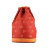 Louis Vuitton America's Cup travel bag in red logo canvas and natural leather - 00pp thumbnail