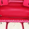 Hermes Birkin 25 cm Picnic handbag in raspberry pink Swift leather and wicker - Detail D2 thumbnail
