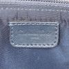 Dior Saddle pouch in blue monogram canvas Oblique and blue leather - Detail D5 thumbnail