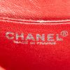 Chanel Vintage handbag in red quilted jersey and red patent leather - Detail D5 thumbnail