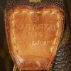 Louis Vuitton Pochette accessoires en toile monogram marron et cuir naturel - Detail D5 thumbnail