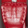 Bolso de mano Louis Vuitton Pochette accessoires en cuero Epi rojo - Detail D5 thumbnail