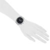 Omega Speedmaster Automatic watch in stainless steel Ref:  1570083 Circa  2000 - Detail D1 thumbnail