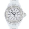 Chanel J12 watch in white ceramic Ref:  H0967 Circa  2004 - 00pp thumbnail