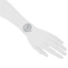 Chanel J12 watch in white ceramic Ref:  H0967 Circa  2004 - Detail D1 thumbnail