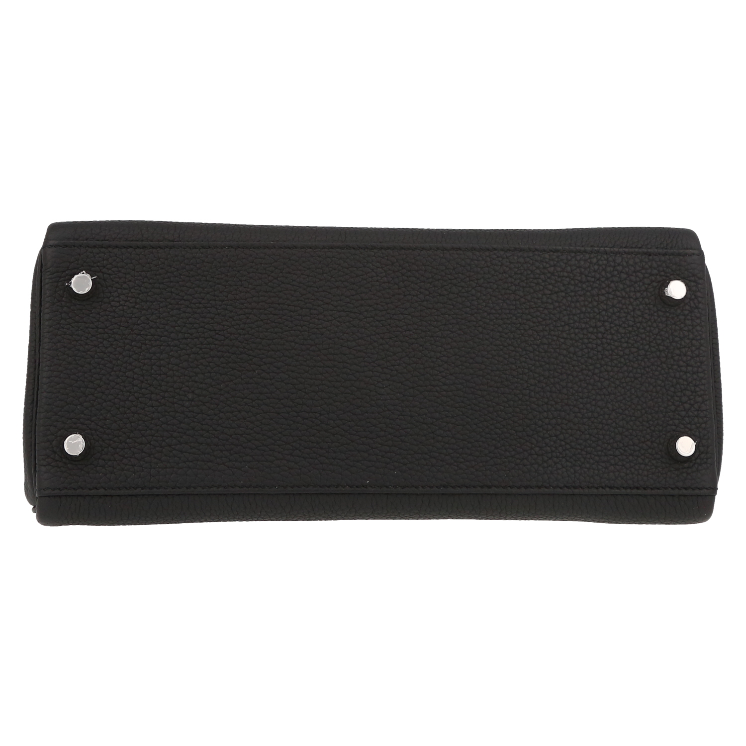 Hermès  Kelly 28 cm handbag  in black togo leather - Detail D1