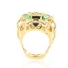Cartier Panthère ring in yellow gold, onyx and tsavorites - 360 thumbnail