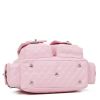 Shopping bag Chanel  Cambon in pelle trapuntata rosa e nera - Detail D3 thumbnail