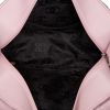 Shopping bag Chanel  Cambon in pelle trapuntata rosa e nera - Detail D4 thumbnail