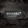 Chanel  Cambon shopping bag  in pink and black quilted leather - Detail D5 thumbnail