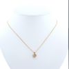 Collar Chopard Happy Diamonds Icon en oro rosa y diamantes - 360 thumbnail