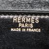 Hermès  Sac à dépêches briefcase  in black box leather - Detail D3 thumbnail