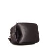 Louis Vuitton petit Noé shopping bag in black epi leather - Detail D4 thumbnail