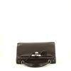 Hermès  Kelly 28 cm handbag  in brown box leather - 360 Front thumbnail