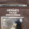 Borsa Hermès Kelly 28 cm in pelle Swift marrone - Detail D4 thumbnail