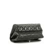 Chanel 2.55 small model handbag in black quilted leather - Detail D5 thumbnail
